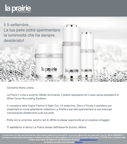 2010 - la prairie